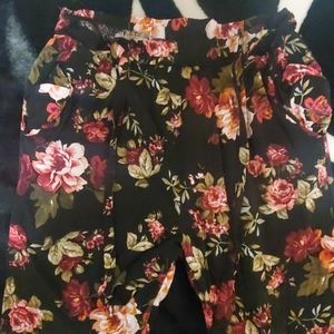 Floral pants